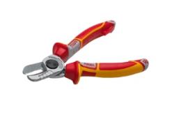 Klešta za sečenje kablova izolovana 160 mm 1000V, precizna sečiva za čist rez bez oštrih ivica, SoftGripp ručke sa izolacijom DIN EN/IEC 60900, specijalni čelik NWS